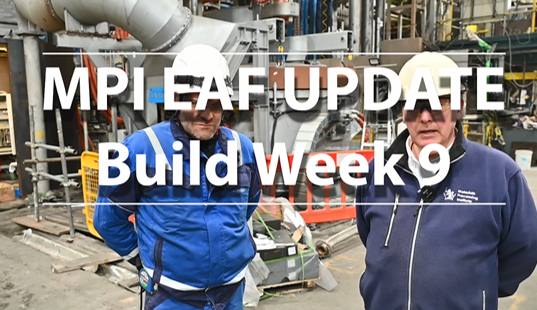 New Electric Arc Furnace Installation - Update No.9